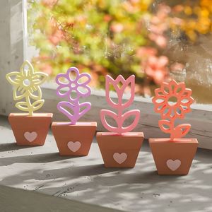 แม่พิมพ์เรซินแบบกลวงรูปดอกทานตะวันดอกทิวลิปต้นบน Riser อุปกรณ์ตกแต่งศิลปะทำจากซิลิโคนเป็นมิตรกับสิ่งแวดล้อม - Product Image 2