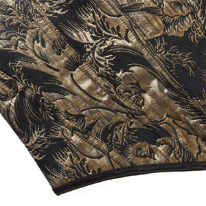 Sous-vêtements sculptants pour femme, sans bretelles, imprimé doré, avec effet gainant et respirant, style bustier sexy - Product Image 3