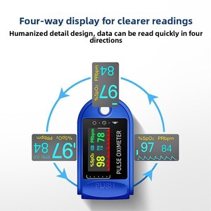 เครื่องวัดออกซิเจนปลายนิ้วแบบหนีบ รุ่น <span class=keywords><strong>LK87</strong></span> LK88 LK89 พร้อมหน้าจอ TFT แสดงค่าความอิ่มตัวของออกซิเจนและอัตราการเต้นของหัวใจ - Product Image 2
