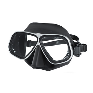 Máscara <span class=keywords><strong>de</strong></span> Buceo con Marco Metálico, Logotipo Personalizado, Doble Lente <span class=keywords><strong>de</strong></span> Vidrio Templado, Certificación CE, para <span class=keywords><strong>Snorkel</strong></span>, Natación y Buceo, Superventas - Product Image 1
