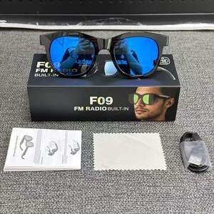 Nouvelles lunettes intelligentes F09 FM Fadio avec protection UV, anti-lumière bleue, réduction du bruit, longue autonomie, réponse aux appels, lecture de musique, assistant vocal - Product Image 2