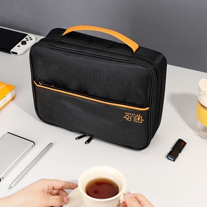 Sac de rangement pour câbles de données, moderne, simple, multifonctionnel, pour écouteurs, batterie externe, téléphone, en tissu Oxford 1680D épaissi - Product Image 3