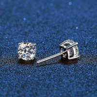 Boucles d'oreilles pendantes de luxe inspirées de la joaillerie fine en argent sterling 925 avec moissanite pour femme, idéales pour le dropshipping