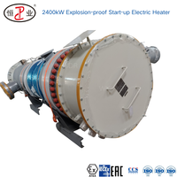 Chauffage électrique antidéflagrant sur mesure 2400 kW 660 V pour démarrage de gaz mixtes, pour l'utilisation complète du goudron de charbon à moyenne et basse température