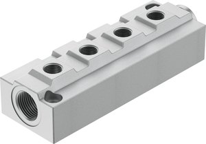 Nuovo Blocco Distributore Originale FESTO FR-8-1/4 2078 Made in Germany Disponibile - Product Image 4