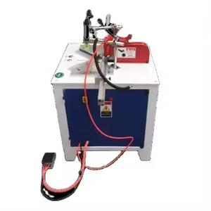 Material de puerta y ventana de madera de imitación, material de PVC de aluminio europeo, marco de fotos de producto, máquina de corte en ángulo de 45 grados - Product Image 1