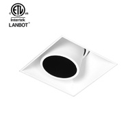 Module de plafonnier encastré LED anti-éblouissement de 4 pouces, sans boîtier, certifié ETL, 5 CCT réglables