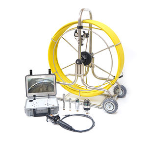 Caméra de vidange d'endoscope d'inspection d'égout de caméra de tige de poussée d'affichage d'IP68 10 "avec le <span class=keywords><strong>compteur</strong></span> de mètre et le contrôleur multifonctionnel - Product Image 6