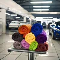 2026 Wholesale High-density Coral Fleece Microfiber Household Absorbent Square Face Babies Towel Towels Small Cut Edge