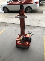 Plateforme élévatrice mobile électrique de 300 kg, 3,85 m, pour l'installation de portes à enroulement, élévateur portable pour le transport de marchandises
