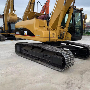 Excavadora de cadenas Caterpillar 320CL usada, fabricada en Japón, con motor Cummins, 20 toneladas de peso operativo, pocas horas de trabajo, bomba en venta - Product Image 1