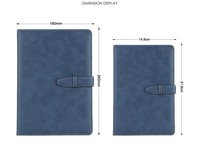 Carnet de notes intelligent personnalisé avec stylo cahier à couverture rigide ensemble de cahiers de composition de journal intime pour écoliers boîte-cadeau promotionnelle