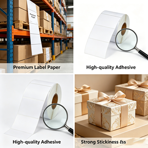 Customised freezer <b>labels</b>, 50mm x 35mm, synthetic paper self-adhesive <b>waterproof</b> <b>labels</b>, synthetic self-adhesive <b>labels</b> - Product Image 6