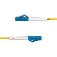 Premium LC UPC to LC UPC Single Mode Simplex OS1/OS2 9/125 2mm PVC Fiber Optic Patch Cable