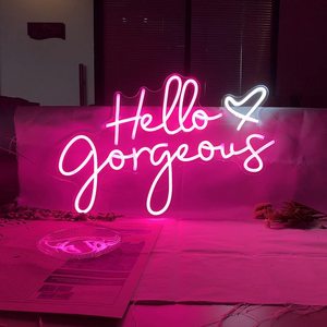 Impermeabile Hustle Multicolor Letter Logo personalizzato Led Neon Light Sign per negozi pubblicitari negozio al dettaglio - Product Image 2