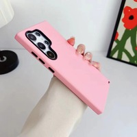 Drop shipping Candy Jelly Silicone Phone Case avec pour Samsung S24u S23u Case TPU Shockproof Phone Case
