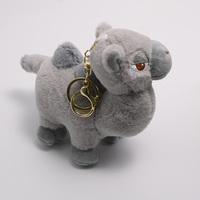 Boneka Unta Mata Ganda Lucu dan Kreatif, Mainan Hewan Imut dari Bahan Plush Lembut untuk Hadiah Ulang Tahun Anak, Dekorasi Rumah