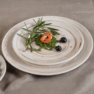 <span class=keywords><strong>Assiette</strong></span> en céramique japonaise artisanale rétro Wabi-Sabi, poterie rustique, 9 pouces, plat plat pour steak occidental, pour restaurant haut <span class=keywords><strong>de</strong></span> gamme - Product Image 1