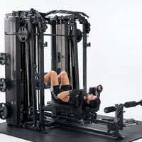 Nouvelle machine de musculation tout-en-un Smith Machine Power Rack avec presse à jambes pour la maison et la salle de sport