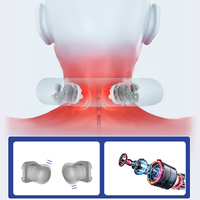 Tragbare Vibrations funktion entspannende intelligente Shiatsu Smart Masajeador de Cuello elektrische Nacken massage gerät für Nacken und Schulter