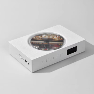 Lecteur CD mural de bureau à double usage, transparent, avec haut-parleur intégré et Bluetooth, pour chambre, salon, décoration intérieure - Product Image 3