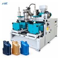 Machine de soufflage HDPE pour la production de bouteilles de liquides automobiles, pour huiles moteur, liquides de refroidissement, lubrifiants et contenants chimiques
