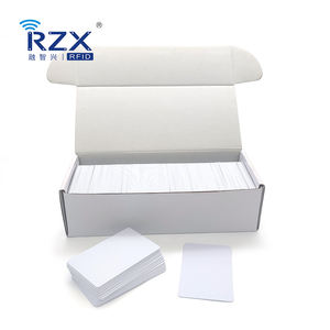 Sadece okumak CR80 standart boyut 0.9mm kalınlığı PVC PVC boş kart 125KHz erişim kontrolü anahtar kartı - Product Image 4