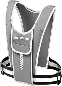 Gilet <span class=keywords><strong>de</strong></span> sécurité respirant à haute visibilité en maille avec bandes réfléchissantes et plusieurs poches pour le travail - Product Image 3