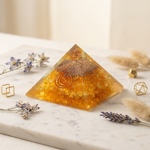 Pyramides d'Orgone en Agate en Gros pour la Guérison Énergétique, la Méditation Reiki, le Feng Shui et la Protection EMF pour la Décoration Intérieure - Product Image 1