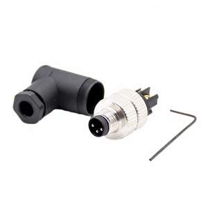 High Quality M8 3P Male Female Plug <b>Quick</b> Connection Cable Waterproof ABS Copper Sensor <b>Connector</b> - Product Image 2