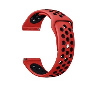 20 22mm Respirant Imperméable bande De Montre En Silicone pour <span class=keywords><strong>HUAWEI</strong></span> Watch <span class=keywords><strong>gt</strong></span>/samsung s3 - Product Image 6
