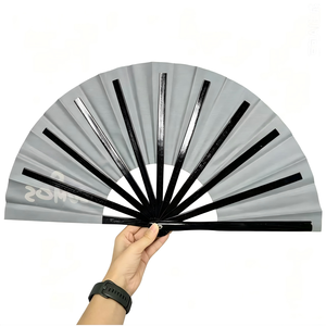 Éventails pliables personnalisés BSBH de 11 pouces, petits et grands, <span class=keywords><strong>en</strong></span> <span class=keywords><strong>bambou</strong></span>, pour mariage, avec son claquement sonore, pour la fête - Product Image 2