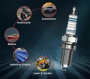 Bugi D8RTC thay thế cho NGK DR8EA DPR8EA-9, cho Champion 8098809RA6HC OE083, cho Yamaha Kawasaki Suzuki 125CC 150CC - Product Image 5