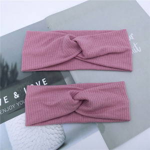 Conjunto de diademas para madre <span class=keywords><strong>y</strong></span> bebé, <span class=keywords><strong>turbante</strong></span> a juego, accesorios para el cabello - Product Image 5