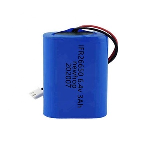 Dispositif médical, lampe solaire, <span class=keywords><strong>batterie</strong></span> rechargeable Lifepo4 6V 6,4 Volt, pack de batteries 6,4v 2500mah 2800mah 3000mah 6000mAh 4Ah 12Ah 15Ah 10Ah - Product Image 1