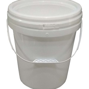 <b>Plastic</b> <b>Bucket</b> 20L PP With Lid Chemical Storage Container - Product Image 1
