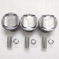 1610815680 16 108 156 80 Kit Piston pour Peugeot 208 2008 3008 Citroen Berlingo C3 Picasso C4 DS3 DS4 1.2THP HNZ EB2DT EB2 STD