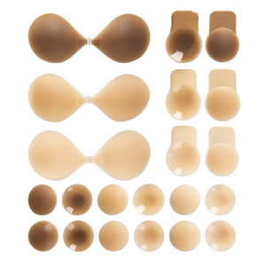 Xinke Silicone solido <span class=keywords><strong>seno</strong></span> durevole autoadesivo senza schienale reggiseno appiccicoso per le donne di nozze - Product Image 6