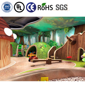 Parc d'aventure pour enfants Jeu d'intérieur Équipement de terrain de jeu <span class=keywords><strong>Jungle</strong></span> Gym Ball Pool Slide Play Center - Product Image 3