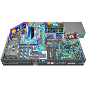 Diseño de Parque Infantil Interior Bettaplay de 1800 Metros Cuadrados para Parque de Atracciones, Centro de Juegos Temático para Niños para Escuelas - Product Image 1