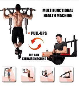Đa chức năng treo tường <span class=keywords><strong>PULL</strong></span>-up thanh có thể điều chỉnh DIP đứng cho trong nhà nhà phòng tập thể dục Workout vật liệu kim loại trên bán - Product Image 4