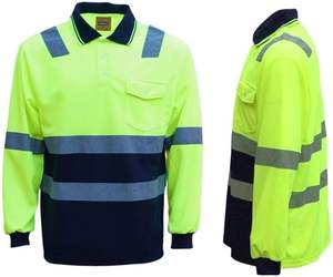 Chaleco de Seguridad Reflectante de Alta Visibilidad ANSI Clase 2, Personalizable, 100% Poliéster, Impermeable, con Logotipo Personalizado (ANSI) - Product Image 1