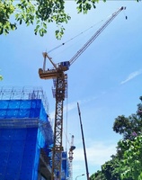 Mini-grue tour autoportante mobile XGL80-6S de 6 tonnes et 80 m pour la vente