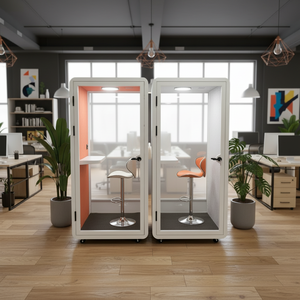 Cabina Acústica <span class=keywords><strong>de</strong></span> Oficina, Silence Pod, Espacio <span class=keywords><strong>de</strong></span> Coworking, Hotel, Fácil Instalación, Cabina <span class=keywords><strong>de</strong></span> Reuniones para 1 Persona, <span class=keywords><strong>Aislamiento</strong></span> Acústico, Cabina <span class=keywords><strong>de</strong></span> Grabación - Product Image 1