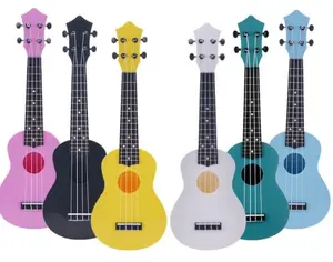 21 אינץ פלסטיק Ukulele 4 4 strings בס גיטרה לילדים מתנת כלי נגינה