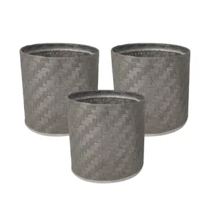 Factory Direct Ready To Ship Paper Rope Fabric Storage Basket