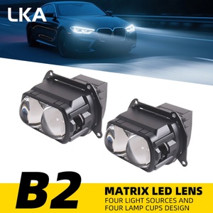 เลนส์โปรเจคเตอร์ LED รุ่น Sanvi B2 ขายดี รุ่นอัพเกรด พร้อมไฟสูง-ต่ำ แบบ Bi-LED สำหรับไฟหน้ารถยนต์ - Product Image 2