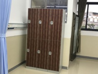 EasyLocker Armoire de rangement pour cartable Smart ABS Locker avec serrure à clé et connexion électrique de sécurité étanche pour le bureau