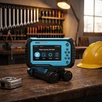 Détecteur de barres d'armature portable LR-G150 – Scanner de béton et mesureur de recouvrement d'armature