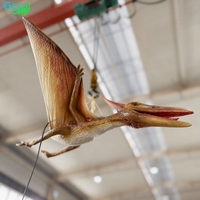 Modèle de dinosaure de grande taille pour parc d'attractions, animatroniques de dinosaures, fabricants de dinosaures animatroniques sur mesure, pterosaures